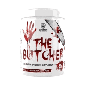 The Butcher fra proteinfabrikken.no har kommet godt ut i vår test av pre workout