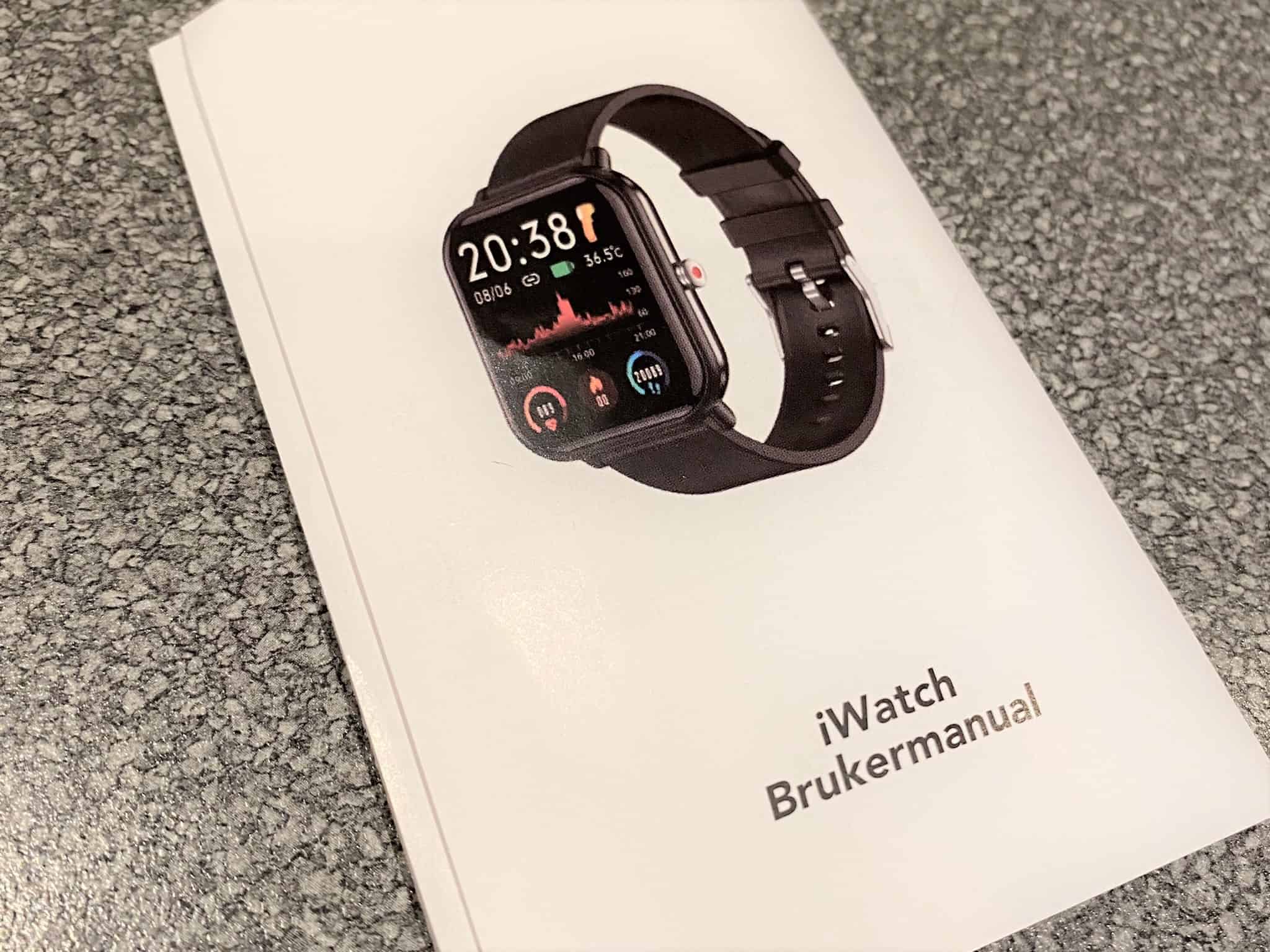 Brukerveiledning iWatch smartklokke