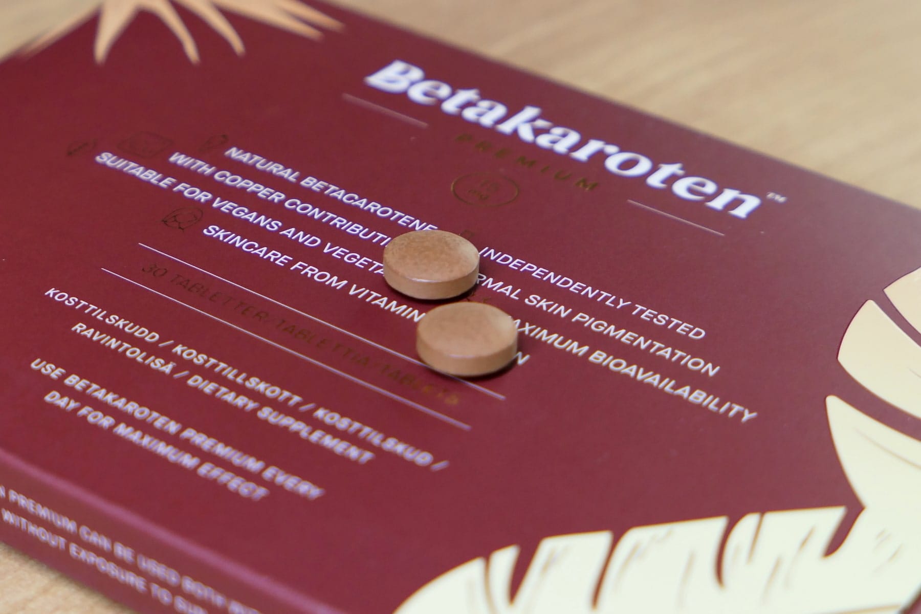 Dosering for betakaroten premium