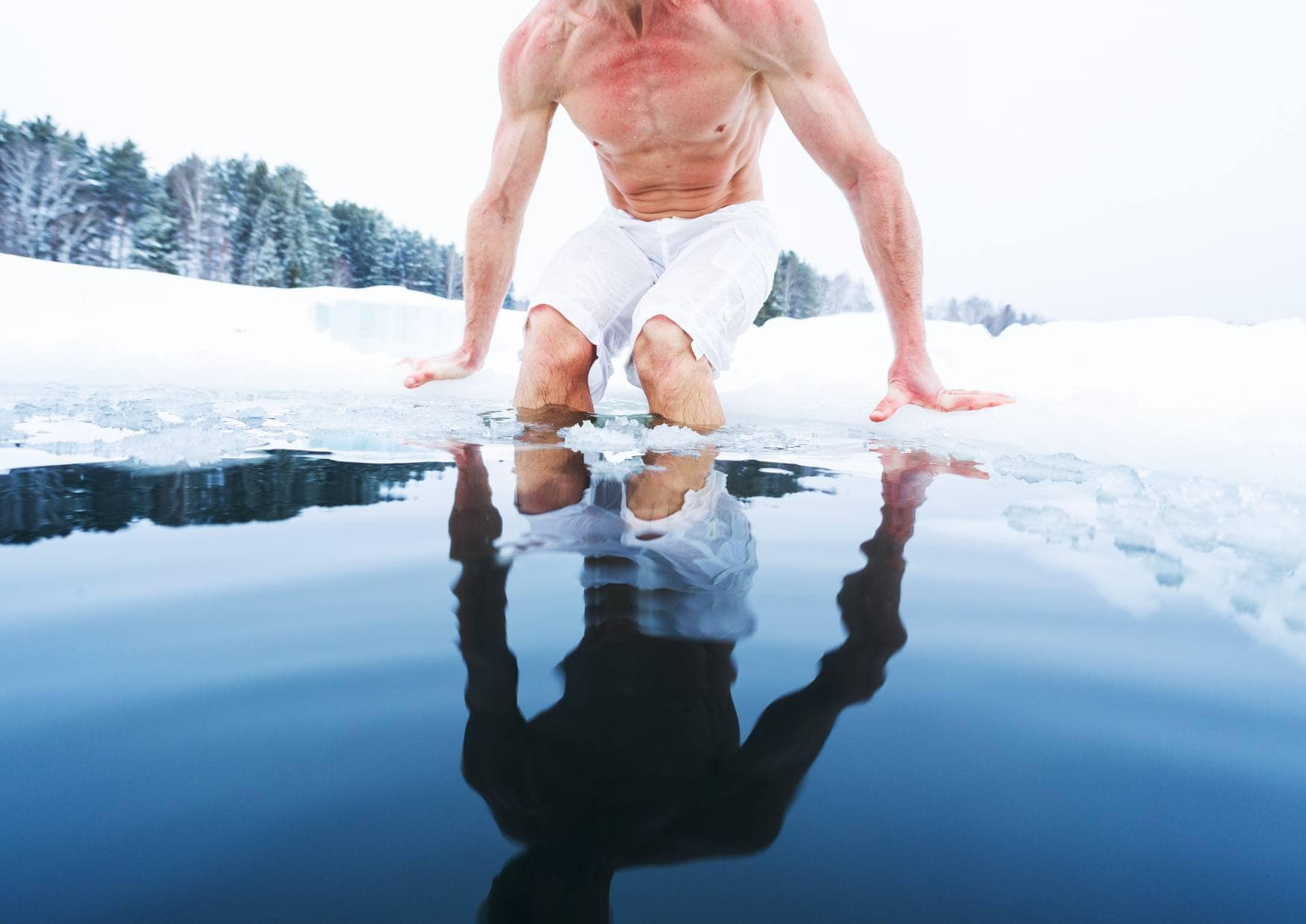 Isbading med wim hof