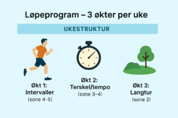 Løpeprogram 5km under 30 minutter