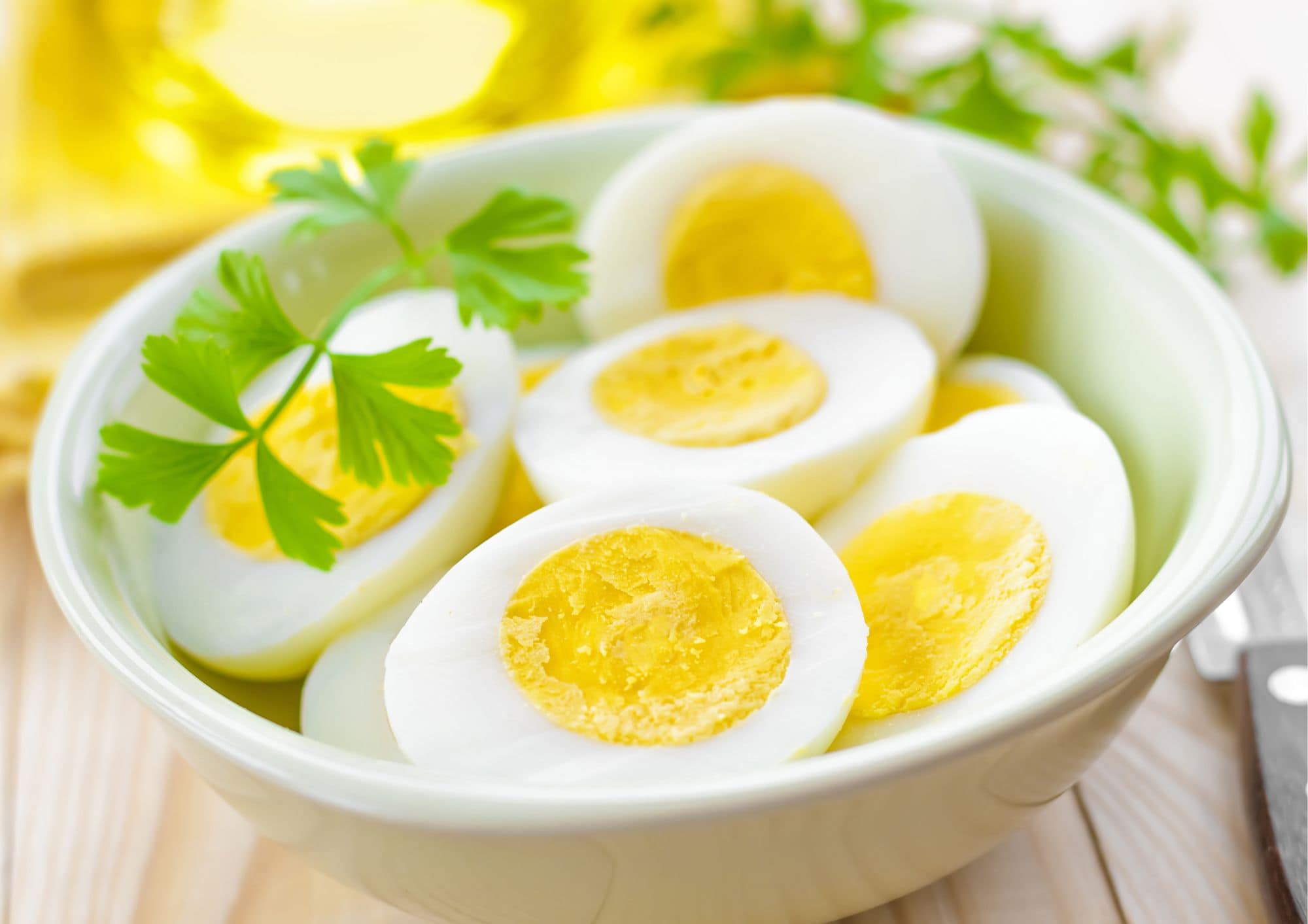 Mat med mye kalorier: Egg